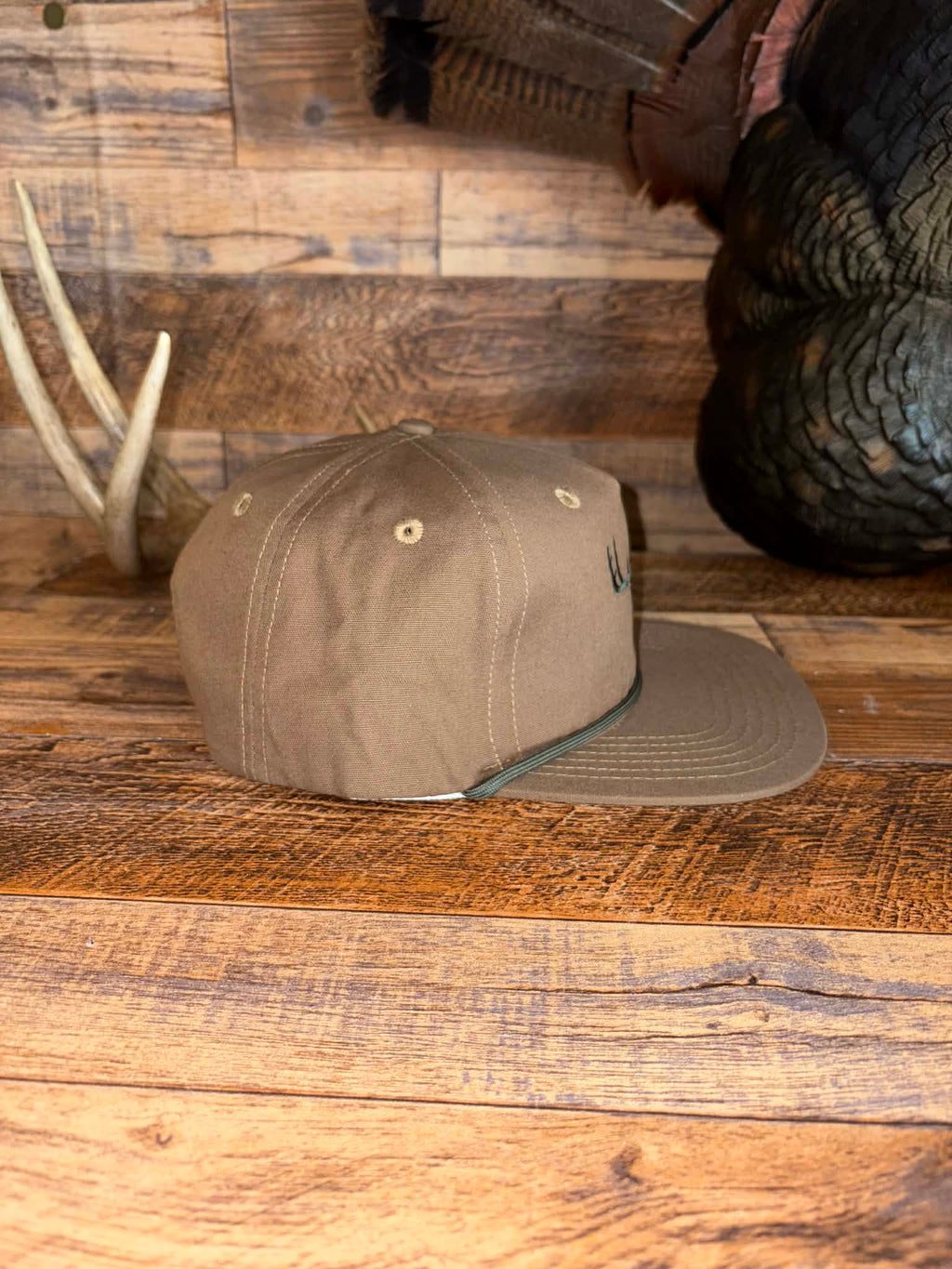 Wild Wade Logo Rope Hat – Brown
