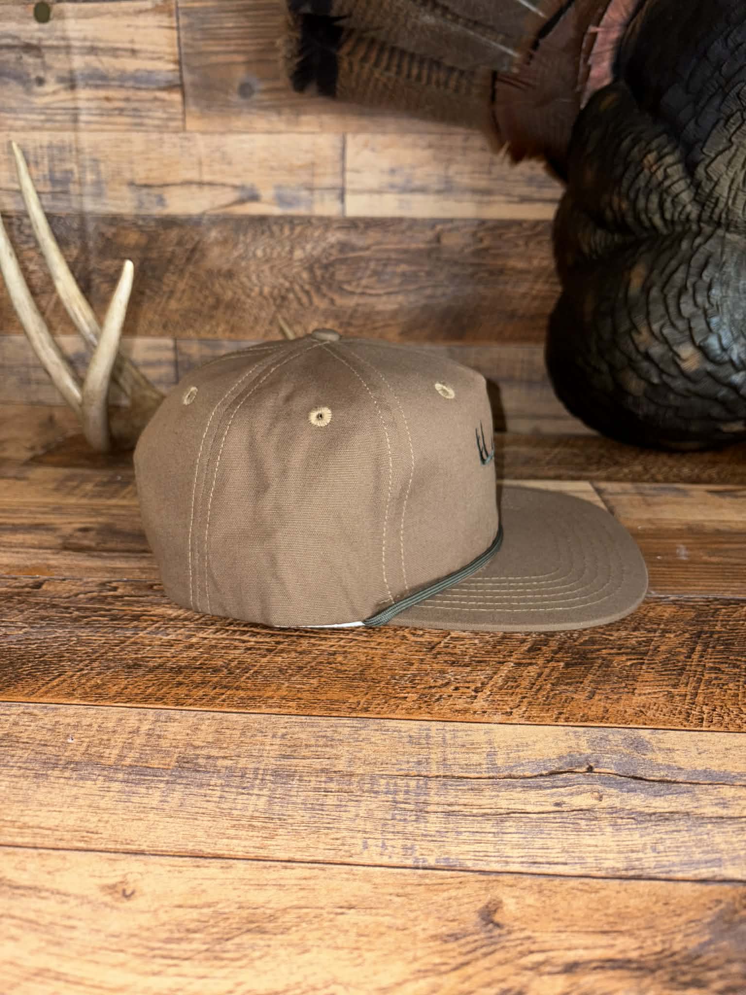 Wild Wade Logo Rope Hat – Brown