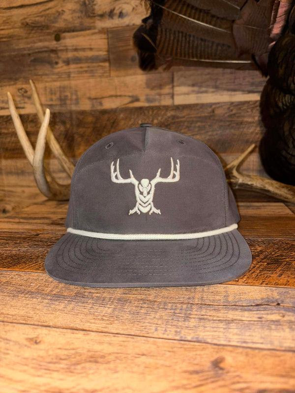 Wild Wade Logo Rope Hat – Gray