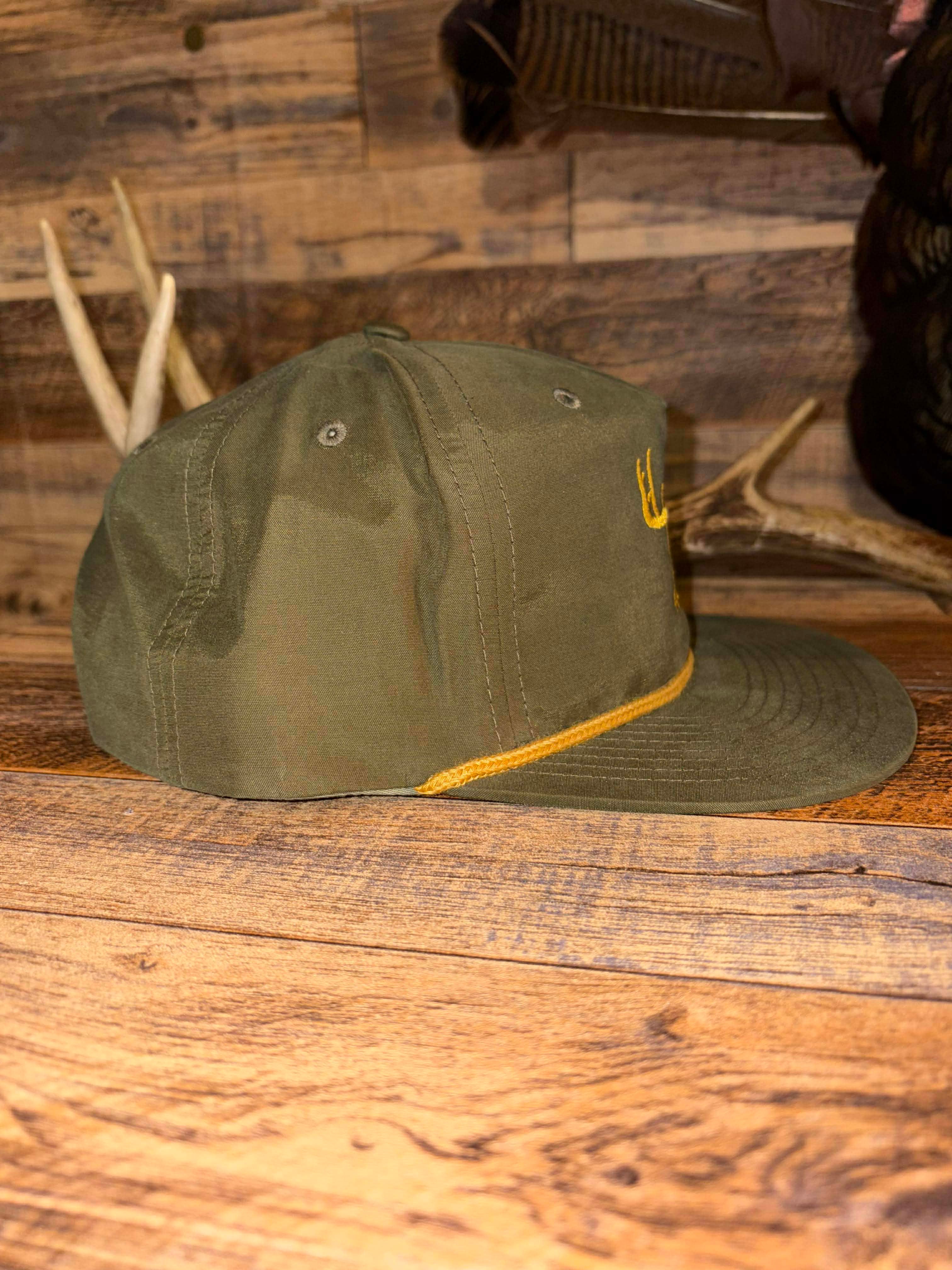 Wild Wade Logo Rope Hat – Green